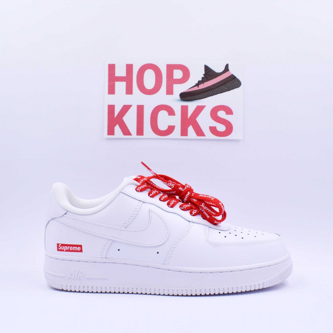 nike supreme air force 1 white